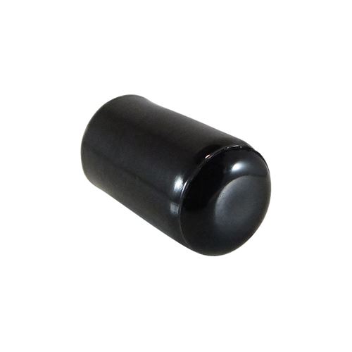 Ferrules for round tubes PVC 28 mm black
