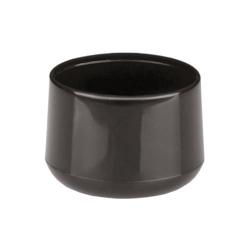 Ferrules for round tubes PVC 8 mm black