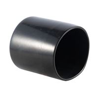 Flexicap round PVC 16x60 mm black