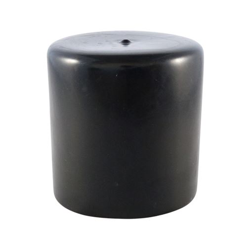 Flexicap round PVC 35x45 mm black