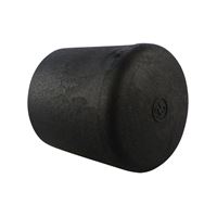 Ferrules for round tubes - heavy duty - PVC 25x30 black