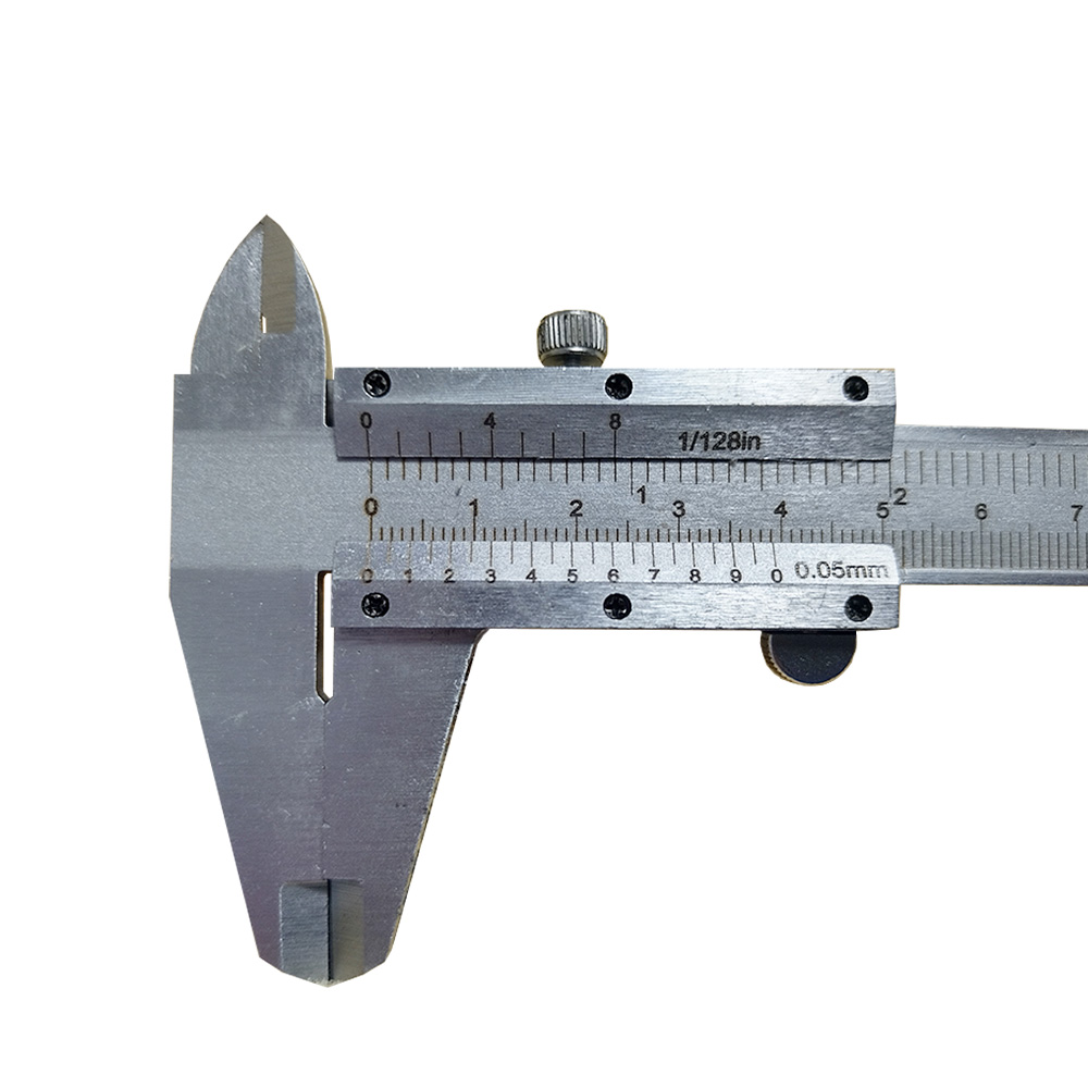 Analog caliper stainless steel 0-150mm - Verpas B.V.